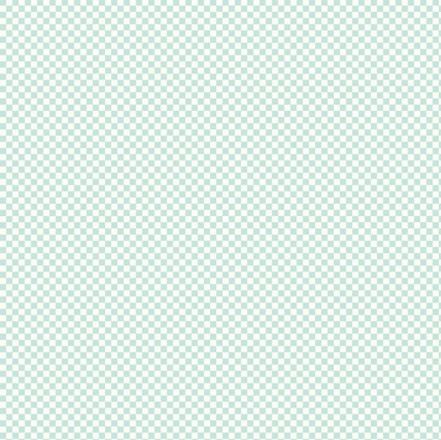Cottontail Farm Mini Check Aqua