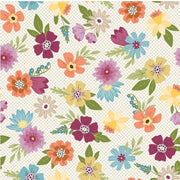 Cottontail Farm Floral With Mini Check Cream