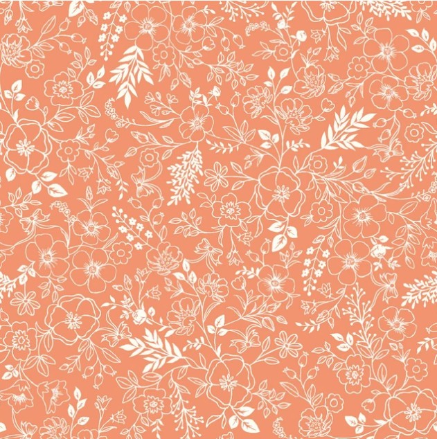 Cottontail Farm Toile Terracotta