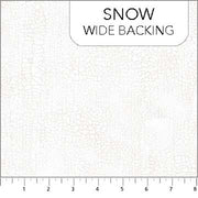 Crackle Wide Back Snow 108" WIDE