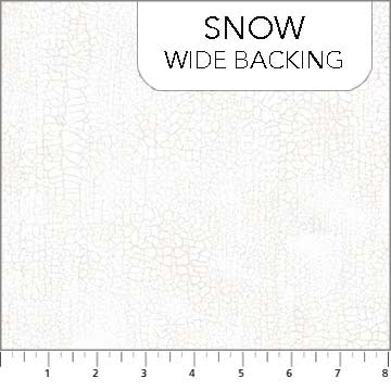 Crackle Wide Back Snow 108" WIDE