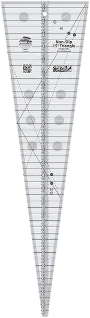 Creative Grids Ruler 15 Degree Triangle