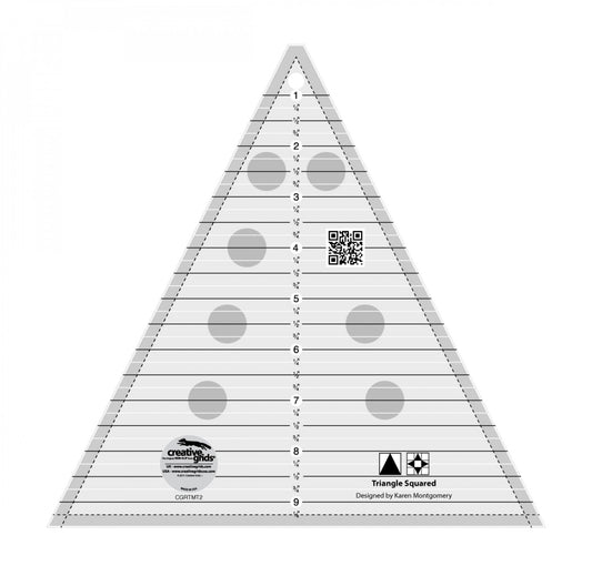 Creative Grids Ruler Triangle Square
