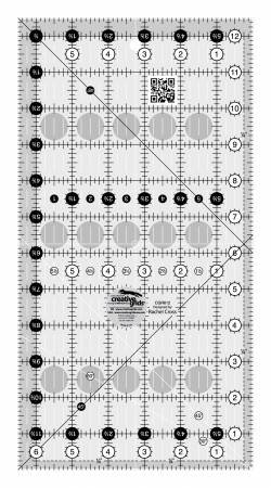 Creative Grids Ruler 6 1/2in x 12 1/2in