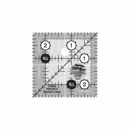 Creative Grids Ruler 2 1/2 Square