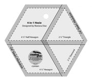 TOP 7 AT 7 PRE-ORDER - Creative Grids Ruler 4-in-1 Hexie