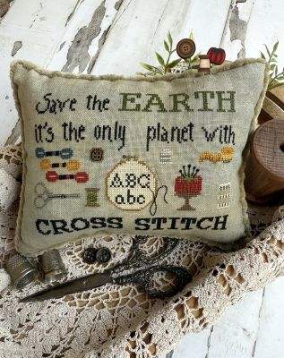 Cross Stitch -Save The Earth Series