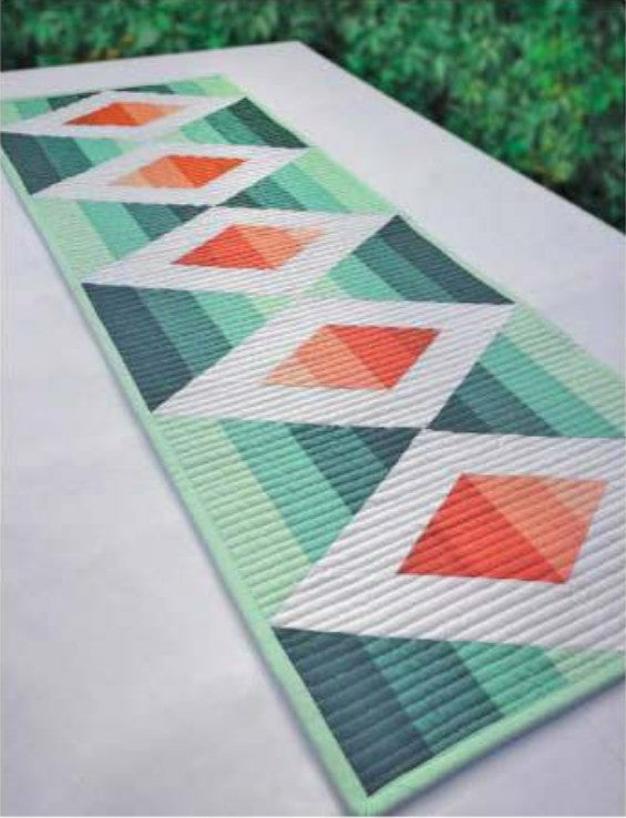 Cut Loose Press - Aztec Diamond Table Runner