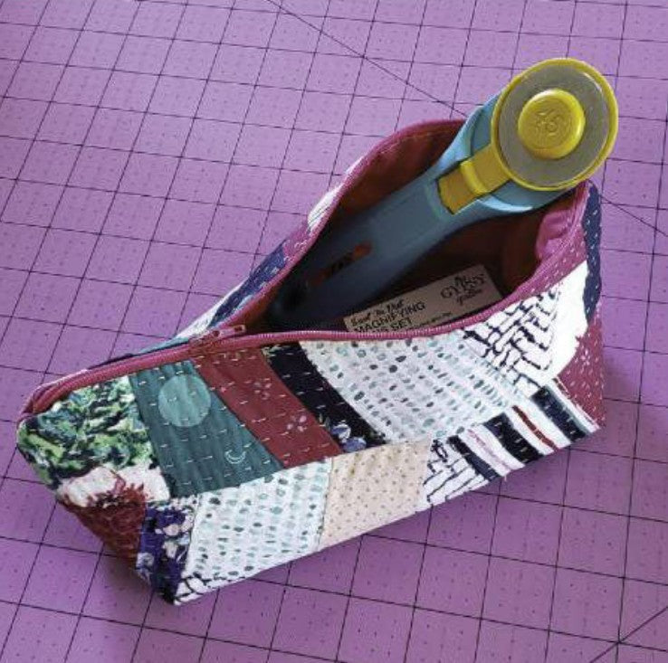 Cut Loose Press - Scrap Tape Zip Pouch