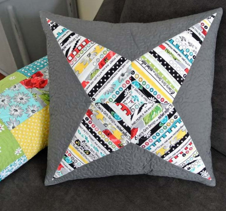 Cut Loose Press - Selvage Star Pillow