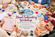 Embroidery Workshop - October