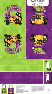 Double Bubble Kitty Trouble Bag Panel