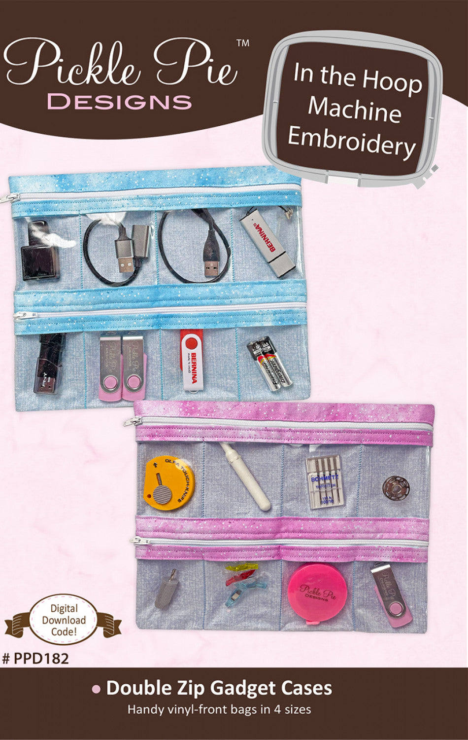 Double Zip Gadget Cases