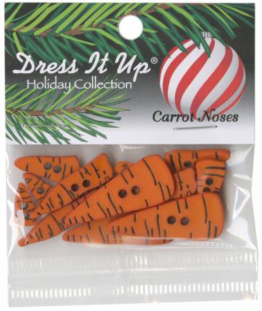 Dress It Up Carrot Nose Buttons