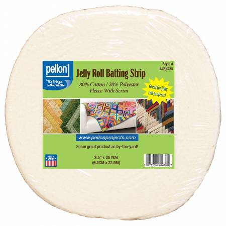 Jelly Roll Batting Strips 25 Yards - EJR2525