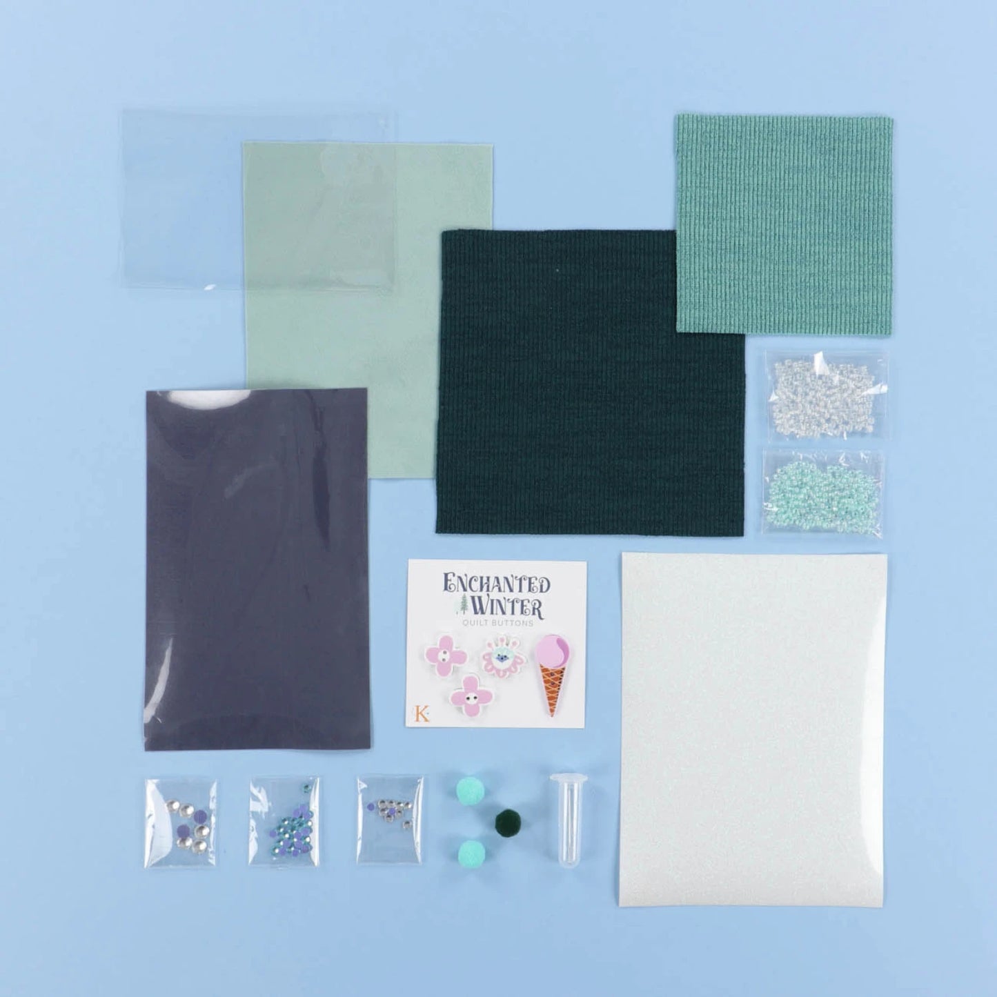 Enchanted Winter Embellishment Kit