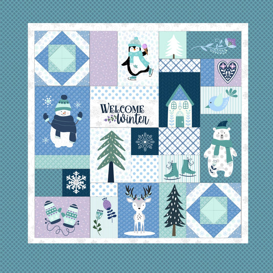 Enchanted Winter Feature Quilt Pattern