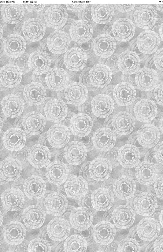 Essential 108" Circle Burst Grey