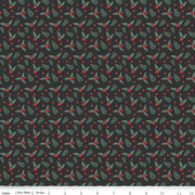 Evergreen Wishes Holly Berries Black