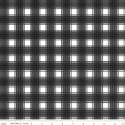 Evergreen Wishes Plaid Black