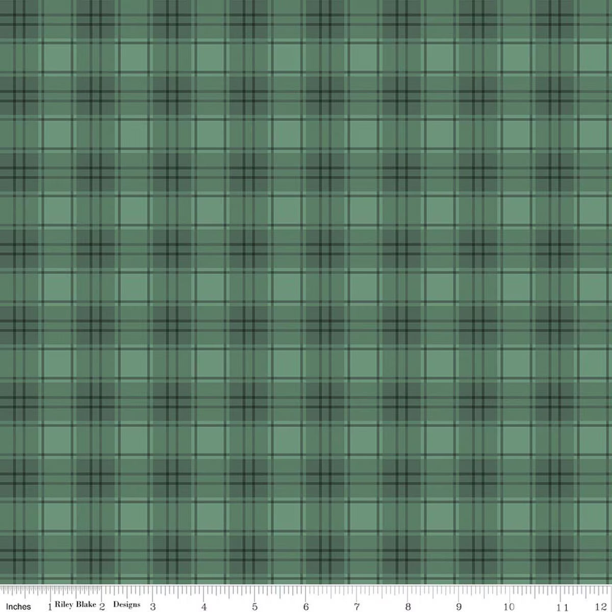Evergreen Wishes Plaid Green