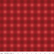 Evergreen Wishes Plaid Red