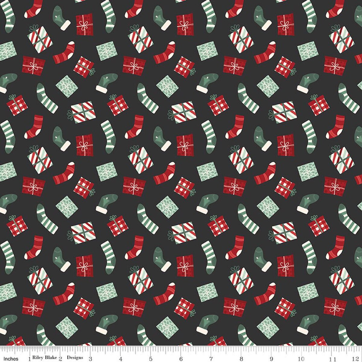 Evergreen Wishes Stocks & Gifts Black
