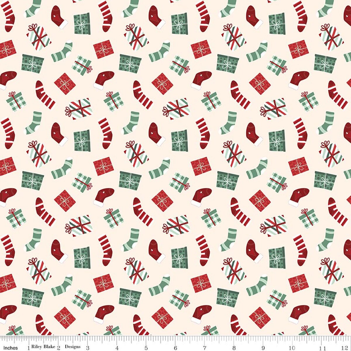 Evergreen Wishes Stocks & Gifts Cream