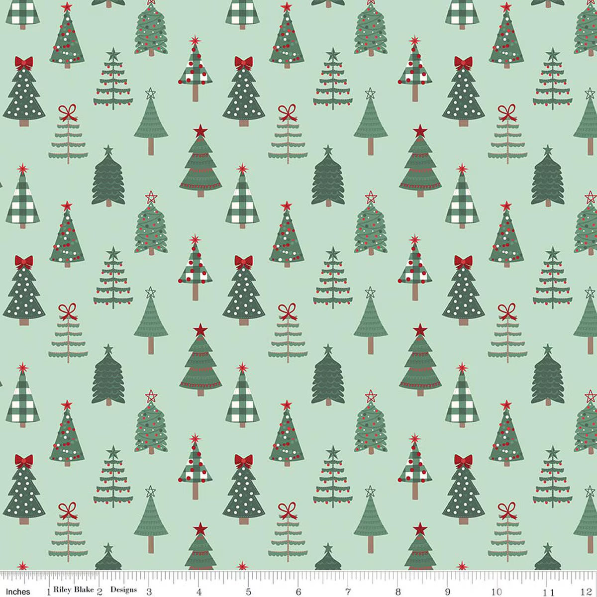 Evergreen Wishes Trees Mint