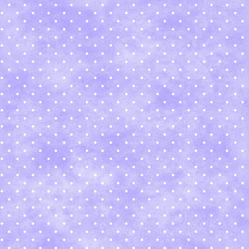 Playtime Flannel Basic Tiny Dots Purple MASF10690