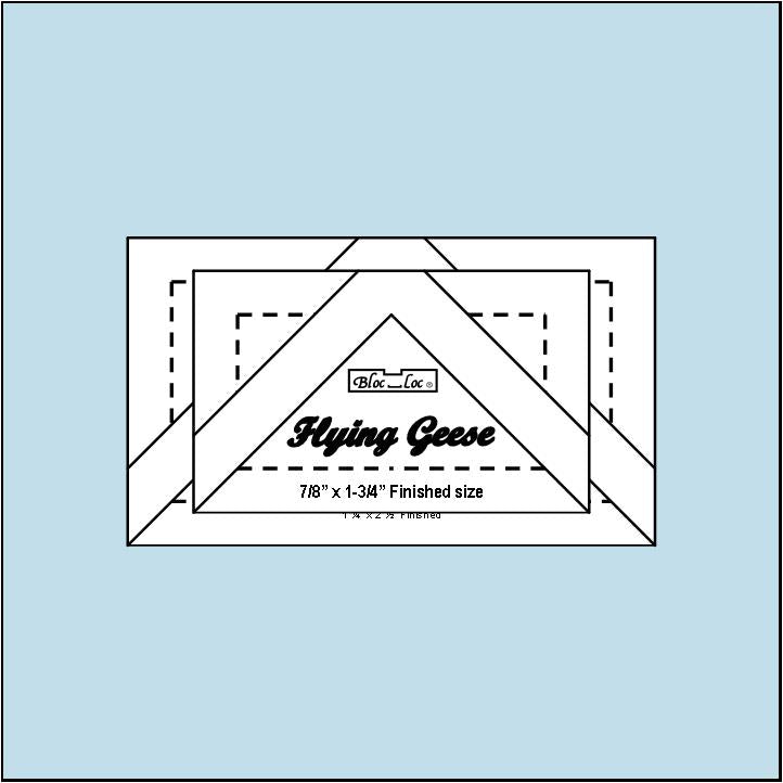 Flying Geese Ruler Set