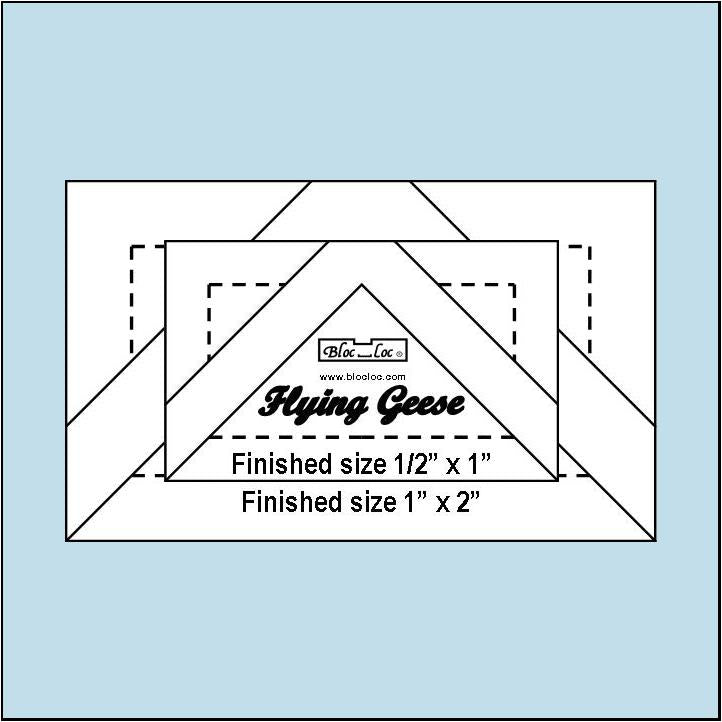 Flying Geese Ruler Set