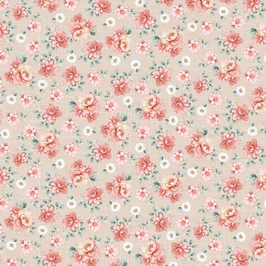 FLEUR FLORAL BOUQUET STRAW