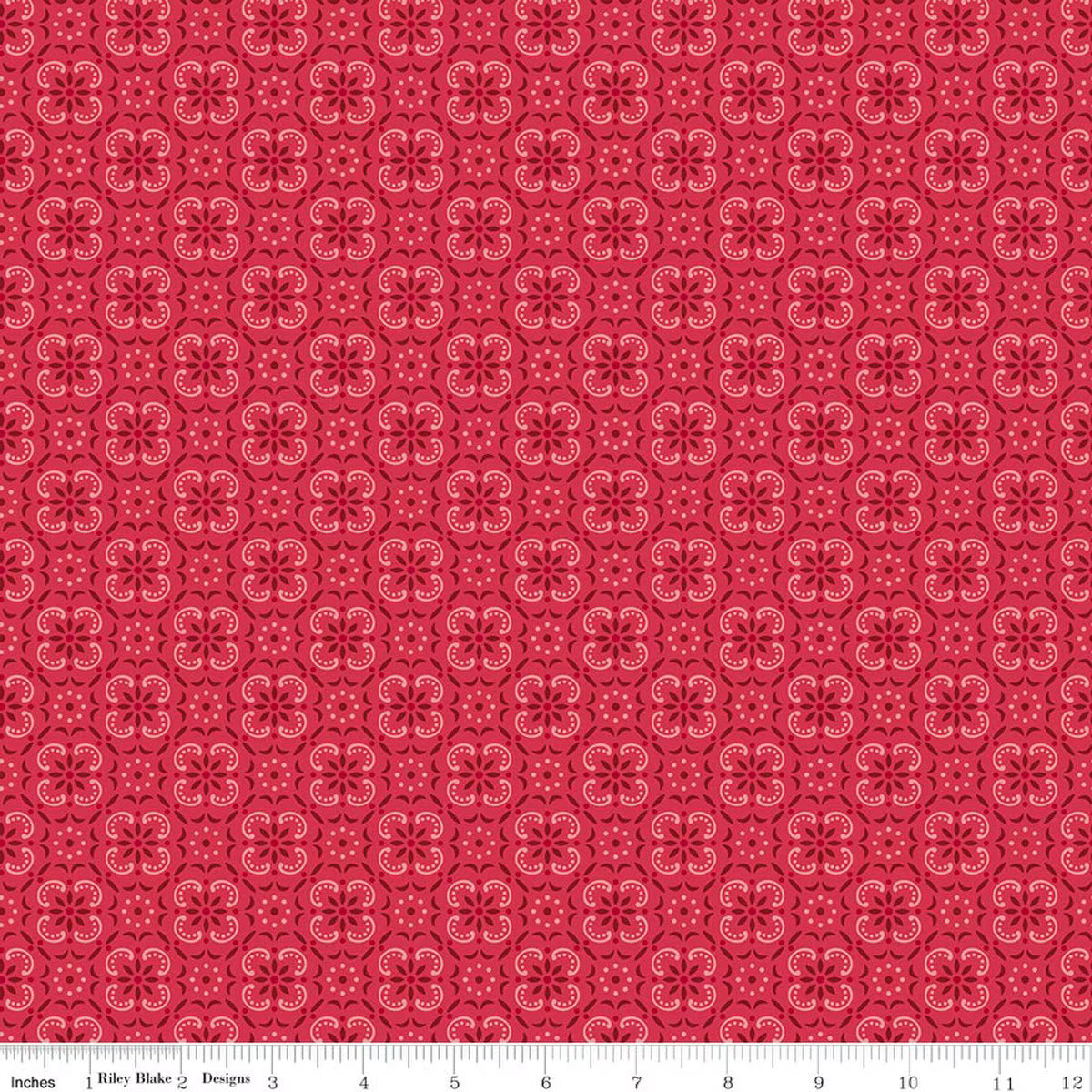 FQ-Farmers Daughter Bandana Tea Rose