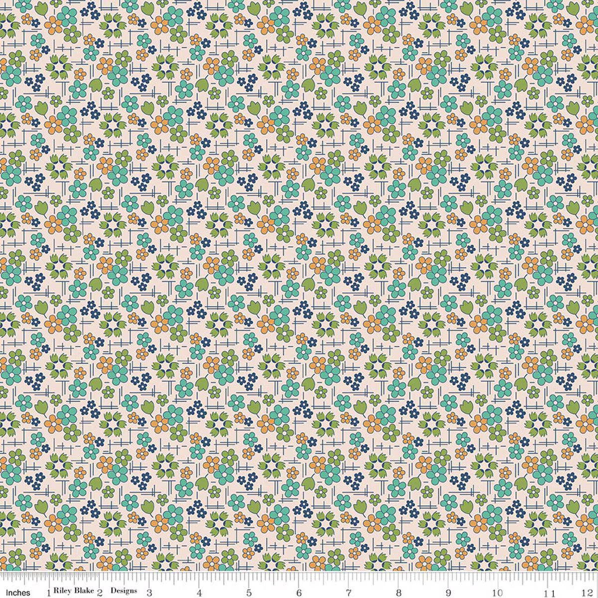 FQ-Farmers Daughter Daisy Sea Glass