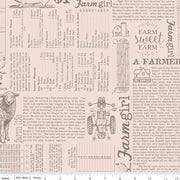 FQ-Farmers Daughter Farm Life Background Rustic