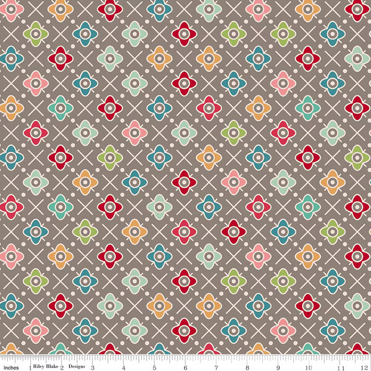 Farmer's Daughter Flower Patch Rustic Wide Back