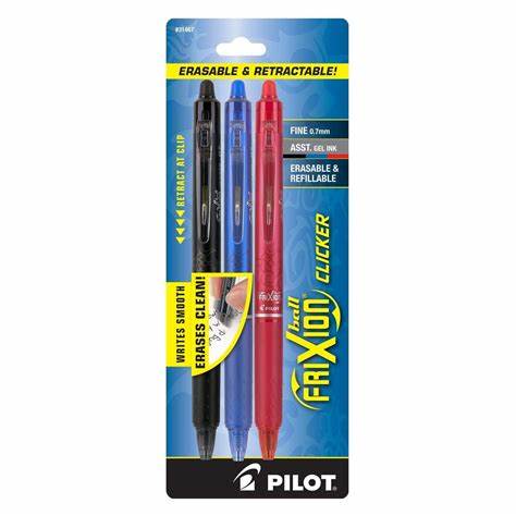 FriXion Clicker Pens Bold Point 1.0mm - FXC-C3001B