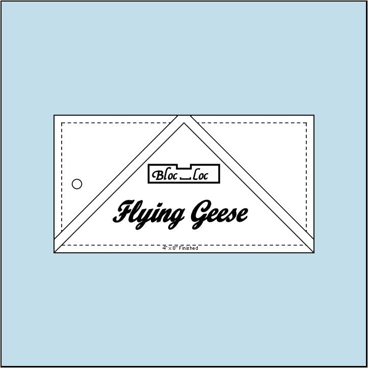 Flying Geese Ruler 4x8