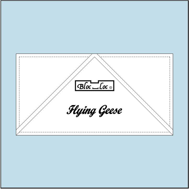 Flying Geese Ruler 6x12