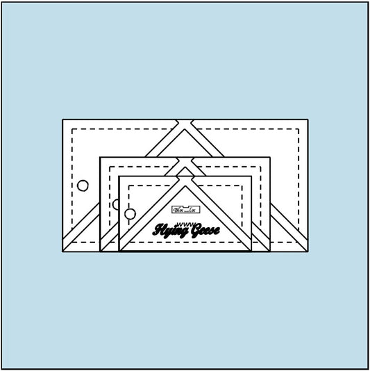 Flying Geese Ruler  Set # 7
