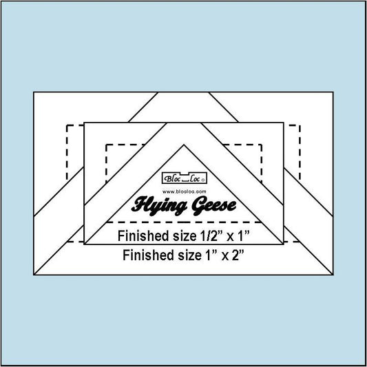 Flying Geese Ruler  Set # 8