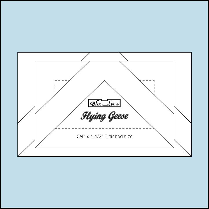 Flying Geese Ruler  Set # 4
