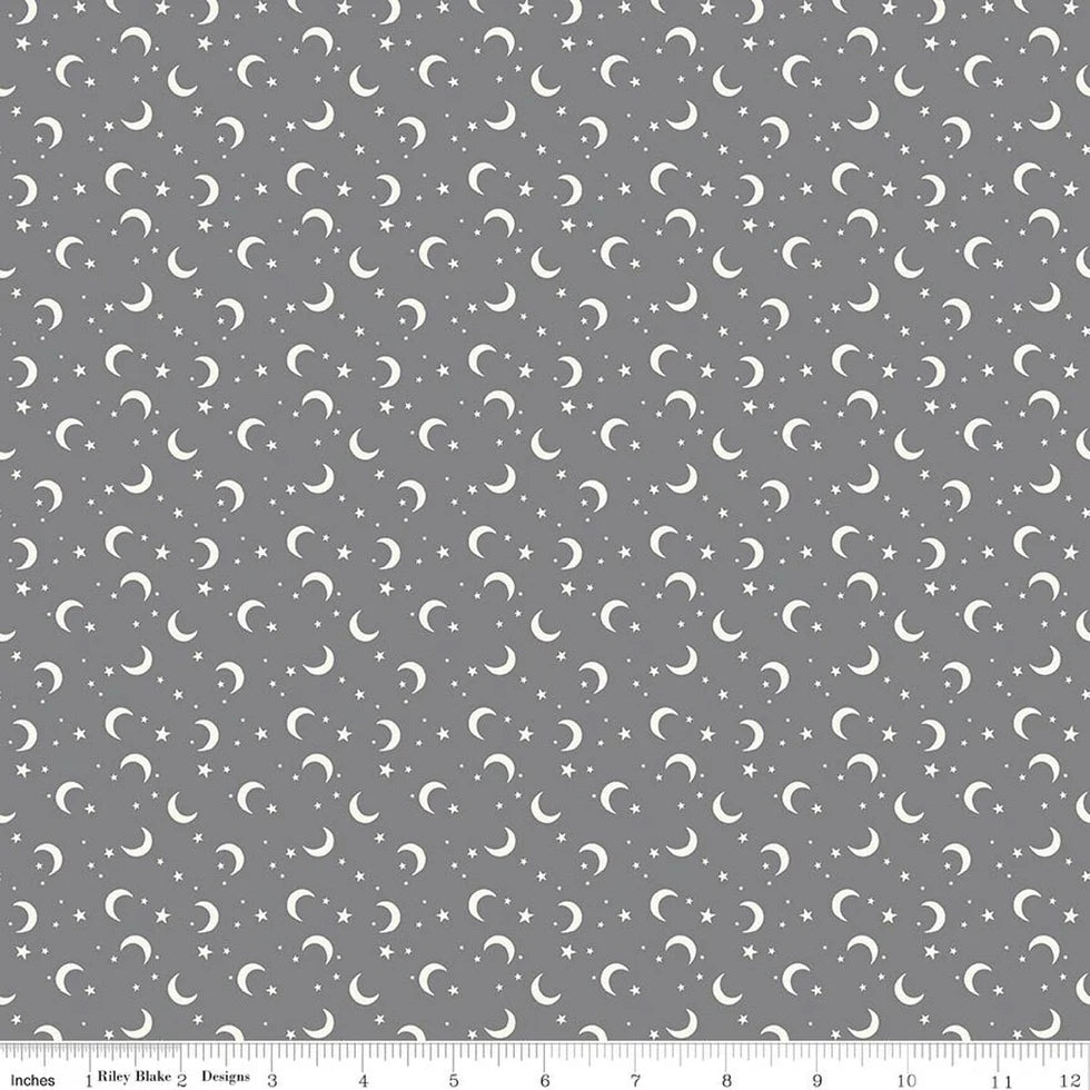 Frank and Friends Moon & Stars Gray