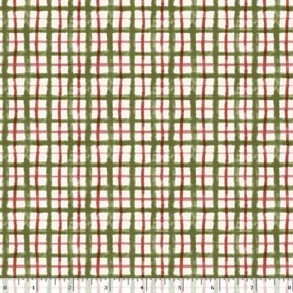 Friends & Flakes Plaid Multi