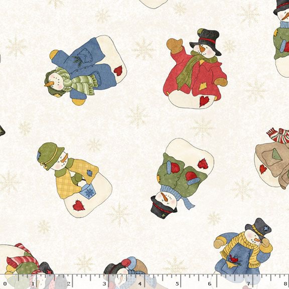 Friends & Flakes Snowmen Multi