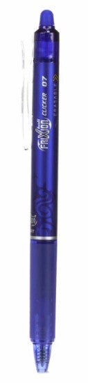 Frixion Clicker Pen Blue Fine Point 0.7mm