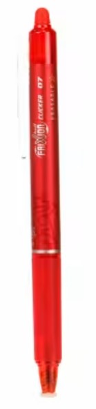 Frixion Clicker Pen Red Fine Point 0.7mm