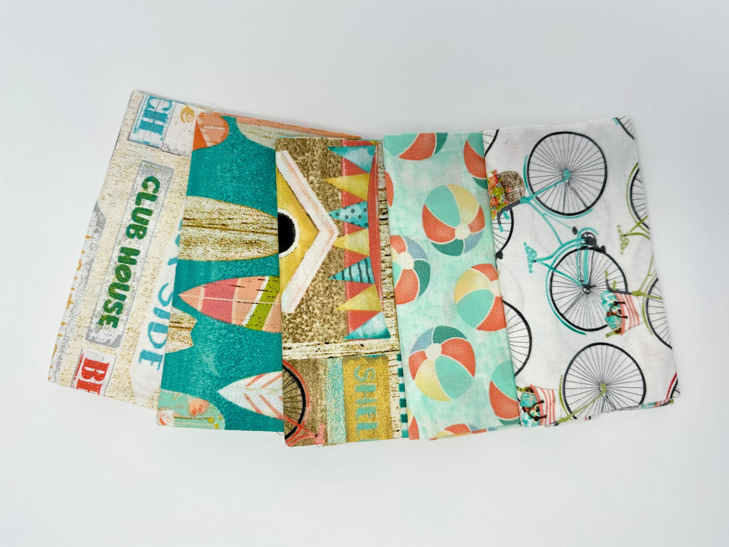 Fabric Palette - Beach Travel Fat Quarter Bundle - Option B