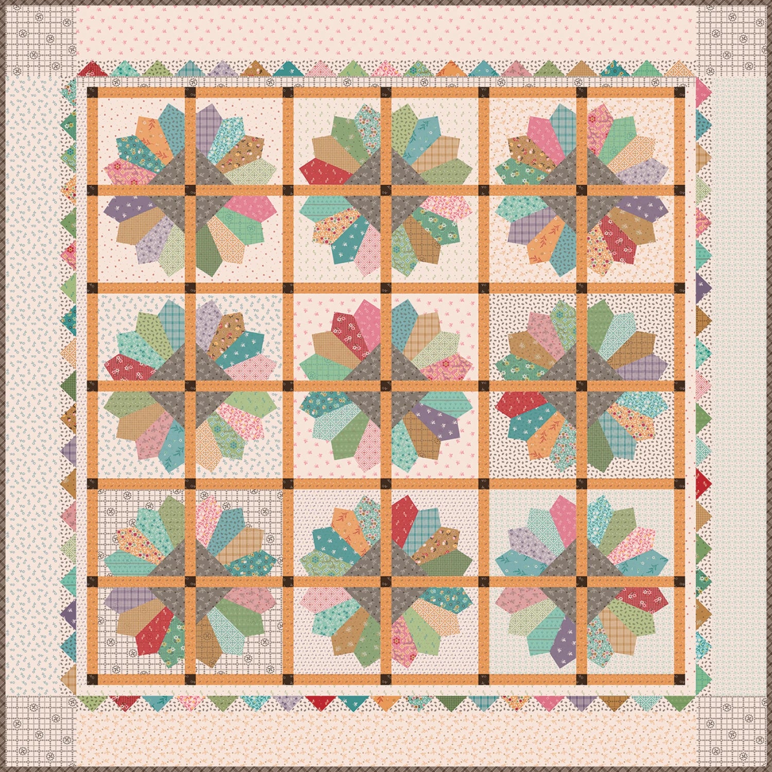 Gentler Times Delightful Quilt Kit